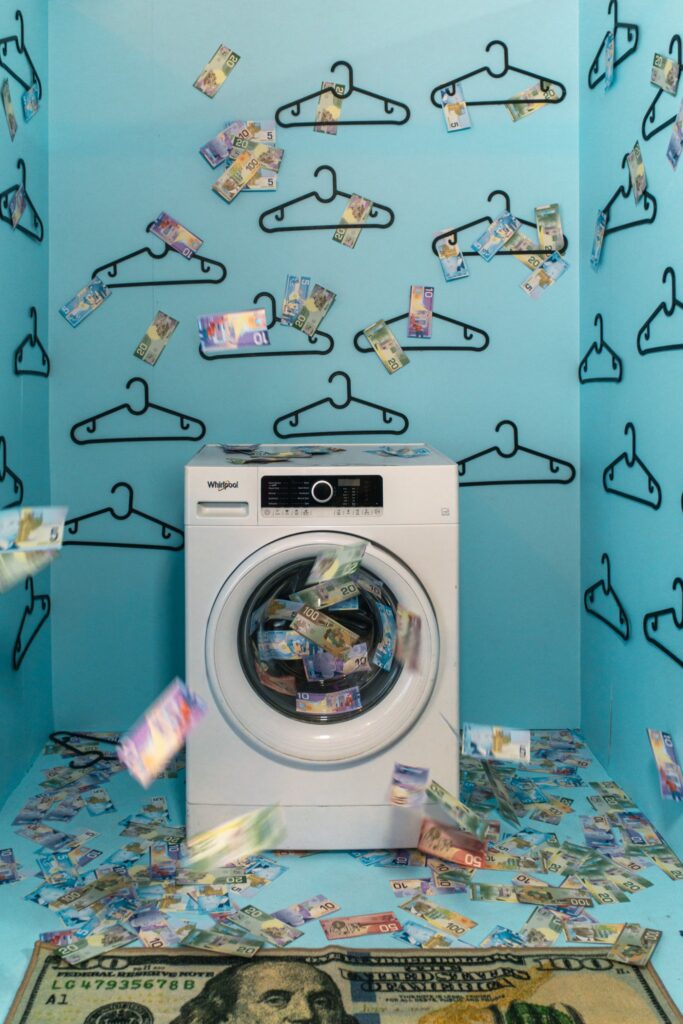 The Selfie Spot YYC - Selfie Studio Calgary - Money Laundering